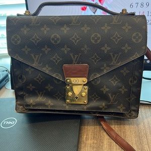 Authentic Louis Vuitton Top handle bag!